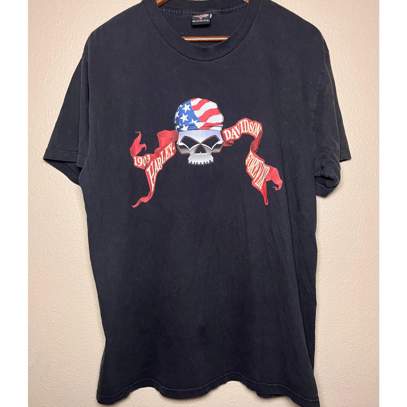 Harley-Davidson Skull Graphic Tee Xl